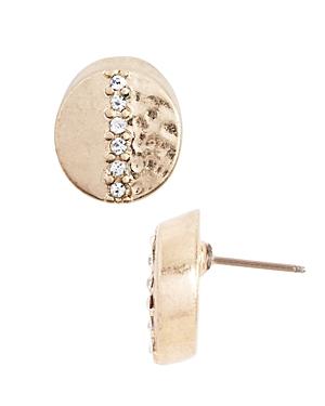 Catherine Catherine Malandrino Pave Stud Earrings - Compare At $18
