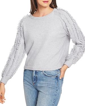 1.state Fringe-sleeve Sweater