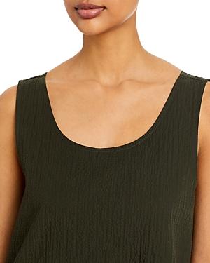 Eileen Fisher Textured Sleeveless Midi Dress