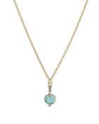Nadri Agean Small Pendant Necklace In 18k Gold-plated Sterling Silver, 16