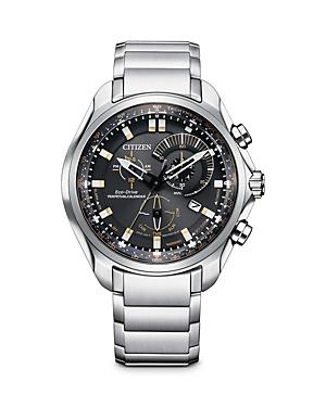 Citizen Sport Luxury Men's Silver-tone Stainless Steel Watch, 43mm