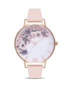 Olivia Burton Watercolour Florals Watch, 38mm