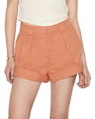 Frame Fluid Twill Rolled Shorts