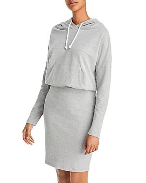Three Dots Hooded Knit Dress