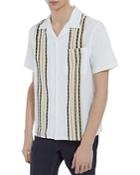 The Kooples Lima Stripes Camp Shirt