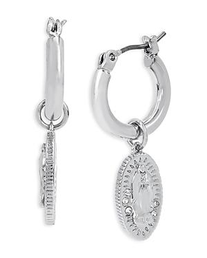 Allsaints Saint Charm Huggie Hoop Earrings