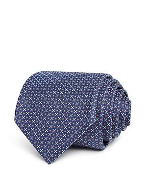 Boss Dotted Grid Classic Tie