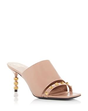 Valentino Garavani Women's Rockstud High Heel Mules