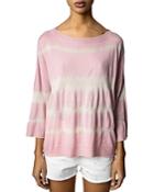 Zadig & Voltaire Flint Tie Dye Cashmere Sweater