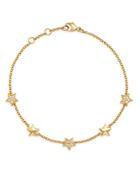 Bloomingdale's Pave Diamond Star Bracelet In 14k Yellow Gold, 0.10 Ct. T.w. - 100% Exclusive