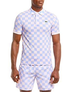 Lacoste Unisex Checkered Pique Regular Fit Polo Shirt