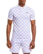 Lacoste Unisex Checkered Pique Regular Fit Polo Shirt