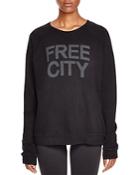Free City Raglan Fc Sweatshirt