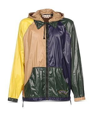 Marni Colorblock Patchwork Nylon Jacket