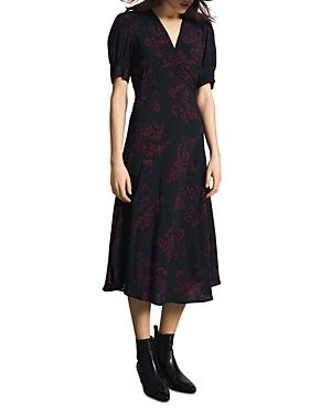 Ba & Sh Soa Midi Dress