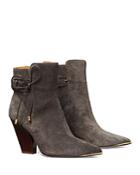 Tory Burch Women's Lila 90 Scrunch High Heel Booties
