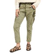 Free People Wild Nothing Embroidered Cargo Pants