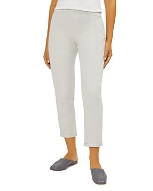 Three Dots Roll Cuff Twill Pants