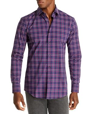 Boss Hank Regular Fit Plaid Shirt