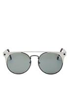 Quay The In Crowd Round Sunglasses, 53mm