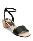 Dolce Vita Women's Zarita Leather Block Heel Sandals