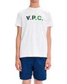 A.p.c. Vpc Organic Cotton Logo Graphic Tee