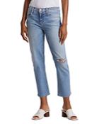 Hudson Nico Ankle Straight Jeans In Recover