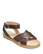 Jack Rogers Women's Sloane Slotted Crossover Ankle Strap Sandals