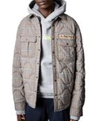 Zadig & Voltaire Bali Checkered Padded Jacket