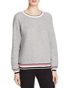 Soft Joie Richardine Contrast-trim Sweatshirt