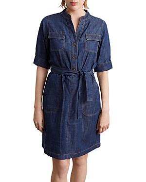 Gerard Darel Juana Belted Denim Dress
