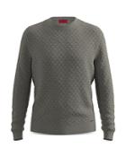 Hugo Satu Structured Knit Crewneck Sweater