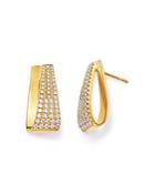 Bloomingdale's Diamond Pave Drop Earrings In 14k Gold - 100% Exclusive