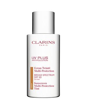 Clarins Uv Plus Anti-pollution Sunscreen Multi-protection Tint Broad Spectrum Spf 50