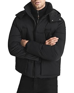 Reiss Ryder Hooded Short Puffer Jacket