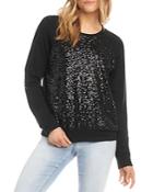 Karen Kane Sequined Sweatshirt