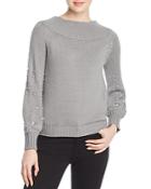 Elan Faux-pearl-embellished Sweater