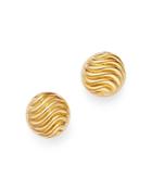 Bloomingdale's Shrimp Stud Earrings In 14k Yellow Gold - 100% Exclusive