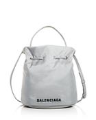 Balenciaga Small Wheel Drawstring Bucket Bag