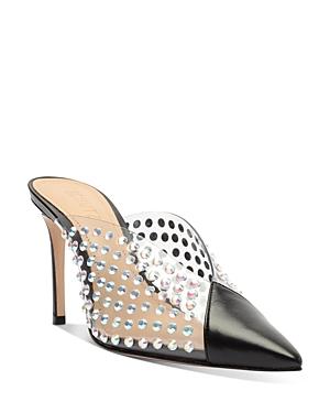 Schutz Women's Greece Studded High Heel Mules