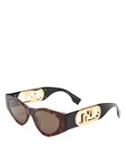 Fendi Women's Cat Eye Sunglasses, 54 Mm