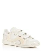 Raf Simons For Adidas Women's Stan Smith Comfort Badge Triple Strap Sneakers