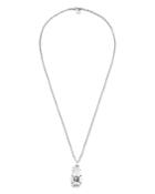 Gucci Sterling Silver Gucci Ghost Pineapple Pendant Necklace, 17.7