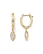 Diamond Huggie Hoop Earrings In 14k Yellow Gold, .20 Ct. T.w. - 100% Exclusive