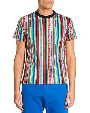 Versace Jeans Couture Stripe Print T-shirt