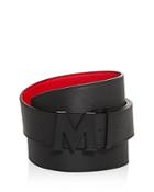Mcm Men's Claus M Reversible Leather Belt