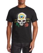Bravado Guns N' Roses Skull Crewneck Short Sleeve Graphic Tee