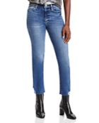 Frame Le High Straight Leg Jeans In Stallion Chew
