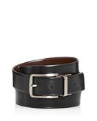Armani Men's Reversible Coated Leather Belt