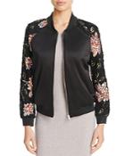Endless Rose Floral Sequin Bomber Jacket - 100% Exclusive
